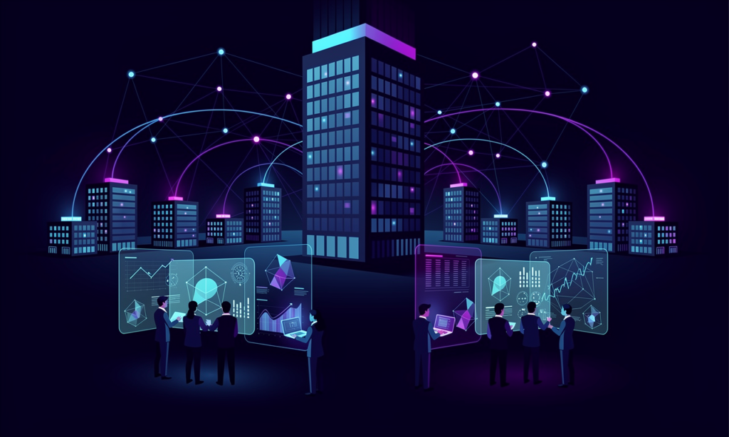 Microsoft lance Frontier Company, sa filiale IA à 2,5 milliards de dollars Microsoft Frontier Company : illustration conceptuelle du déploiement de l'IA en entreprise