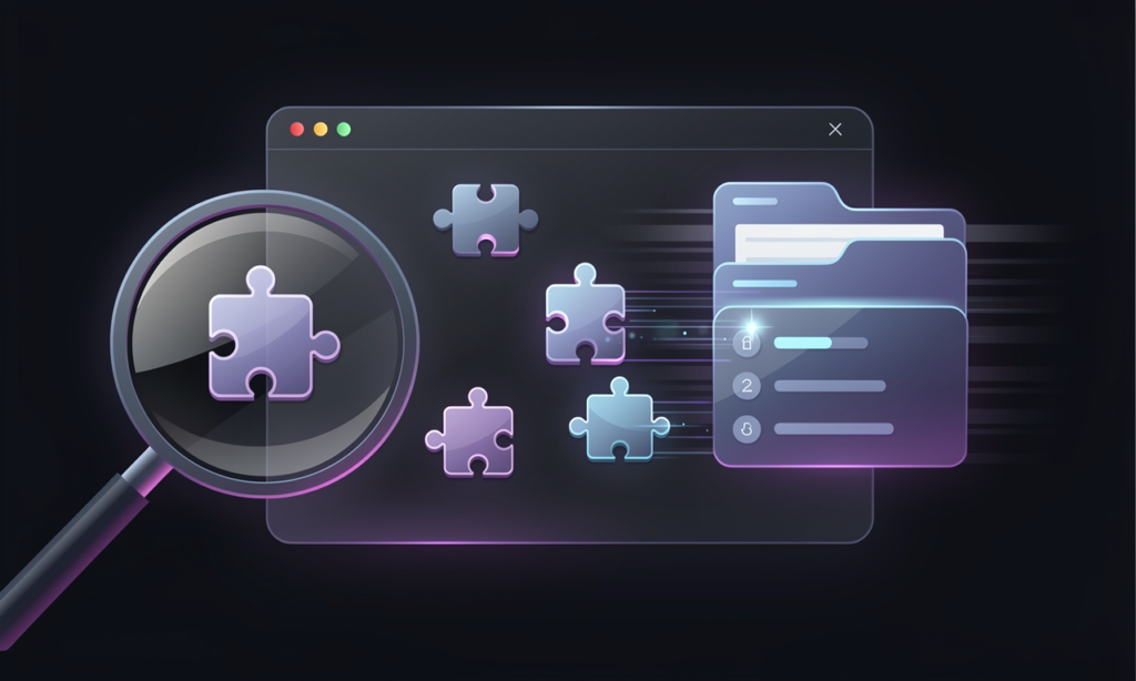 Gemini Skills : un menu dédié se préparerait sur desktop Illustration conceptuelle d'une fonctionnalité Gemini Skills repérée avant son annonce officielle