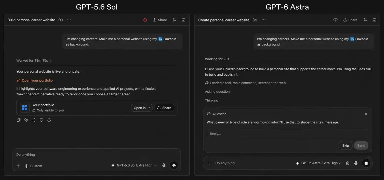 gpt 6 astra demo officielle openai