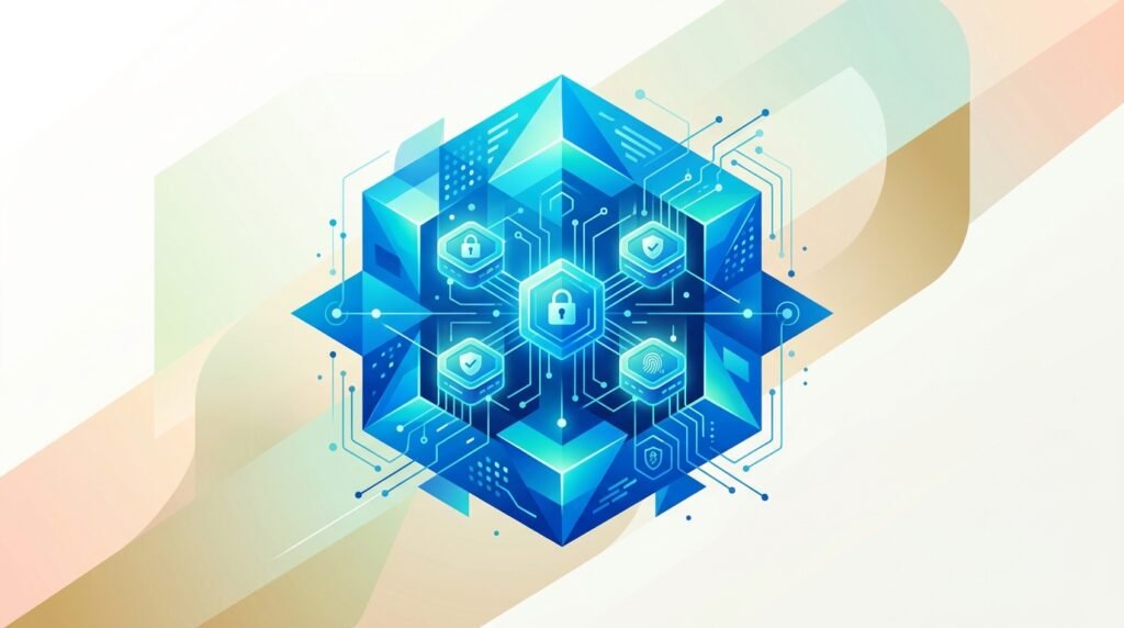 Amex agents IA : illustration conceptuelle du cadre de sécurité des transactions financières