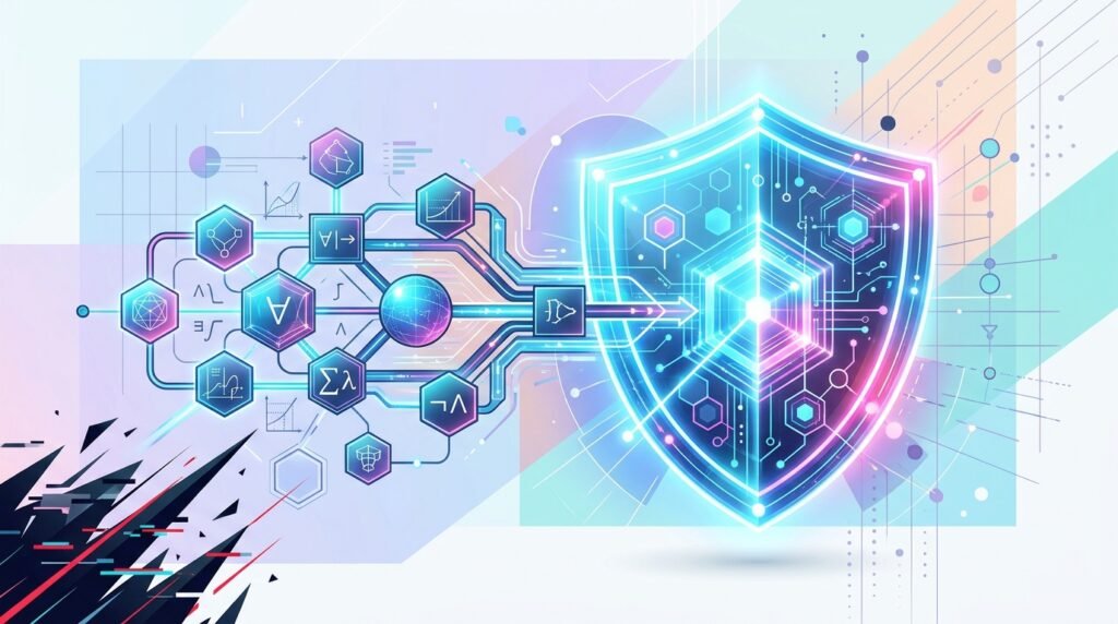 Claude vérification formelle : illustration d un bouclier mathématique de cybersécurité pour le code