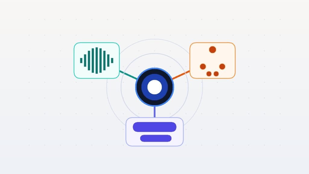 Granite Switch 4.1 : IBM unifie chat, décisions et voix sur un seul GPU Granite Switch 4.1 : schéma vectoriel unifiant chat, décision aLoRA et synthèse vocale sur un endpoint