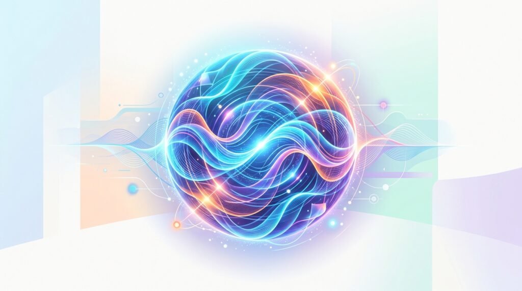 iOS 27.2 : onde vocale et assistant Siri AI sur fond pastel