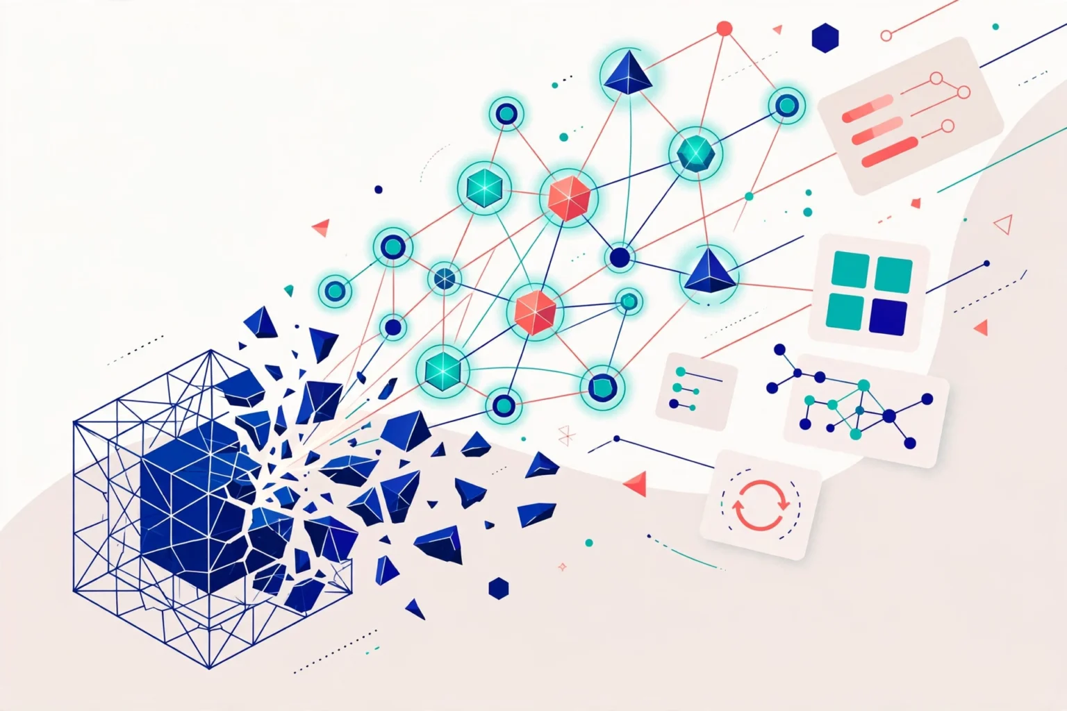 Manus 2.0 : 500 millions $ levés et un nouveau départ après Meta Manus AI : illustration éditoriale épurée symbolisant les agents IA autonomes et l'émancipation technologique