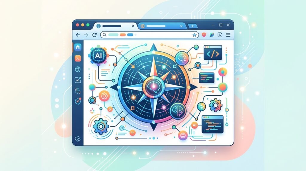 Opera WebAI : le standard pour exécuter l’IA en local dans le navigateur Opera WebAI : illustration du standard web pour exécuter des modèles IA en local dans le navigateur